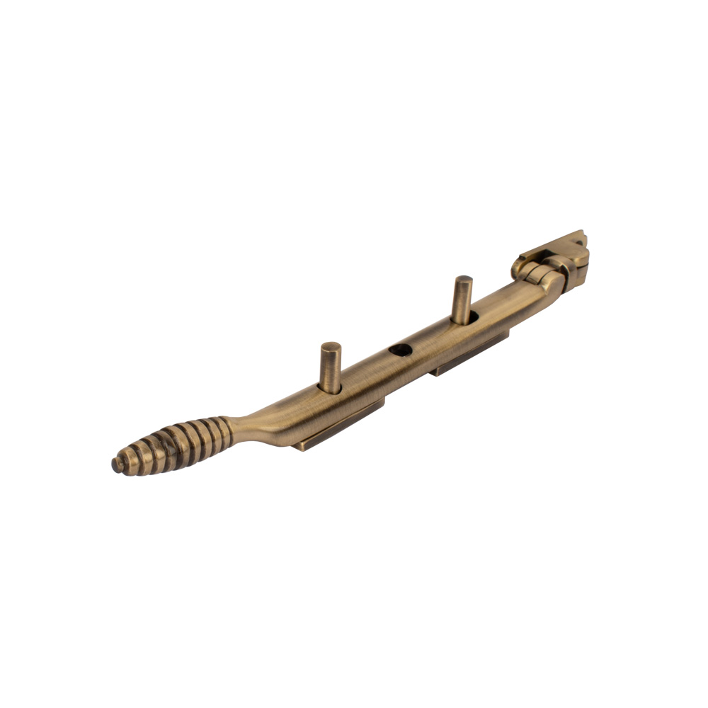 Dart Reeded Brass Window Stay 8